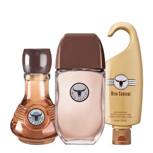Set Cologne Body Wash and Aftershave Wild Country